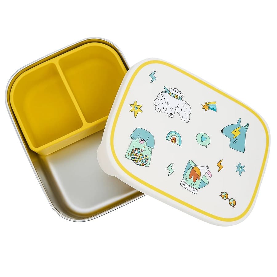 The Cotton Cloud rvs broodtrommel kind - Afbeelding 4