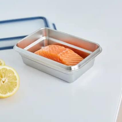 Tefal Masterseal RVS Vershouddoos lekvrij rvs broodtrommel - Afbeelding 2