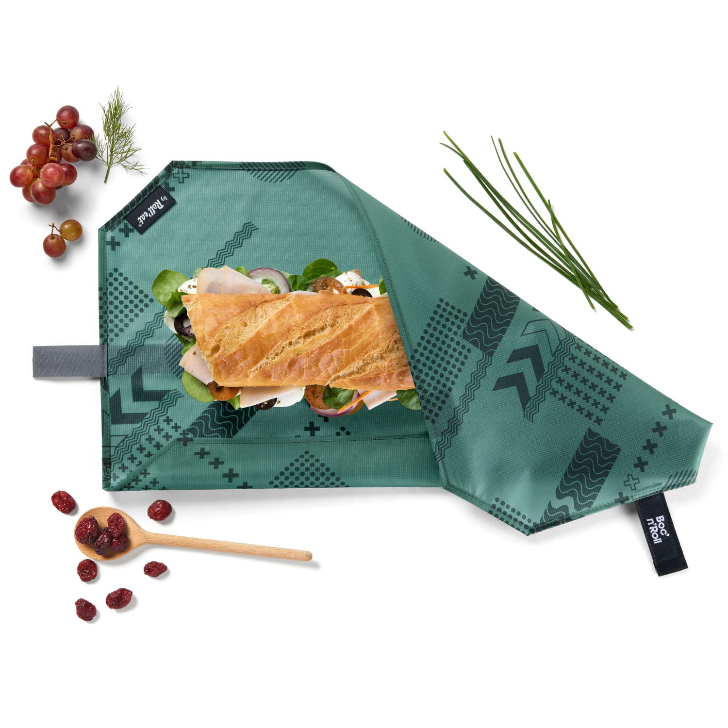 Boc’n’Roll Outdoor – Herbruikbare Lunchwrap voor Wandelen & Kamperen - Afbeelding 15