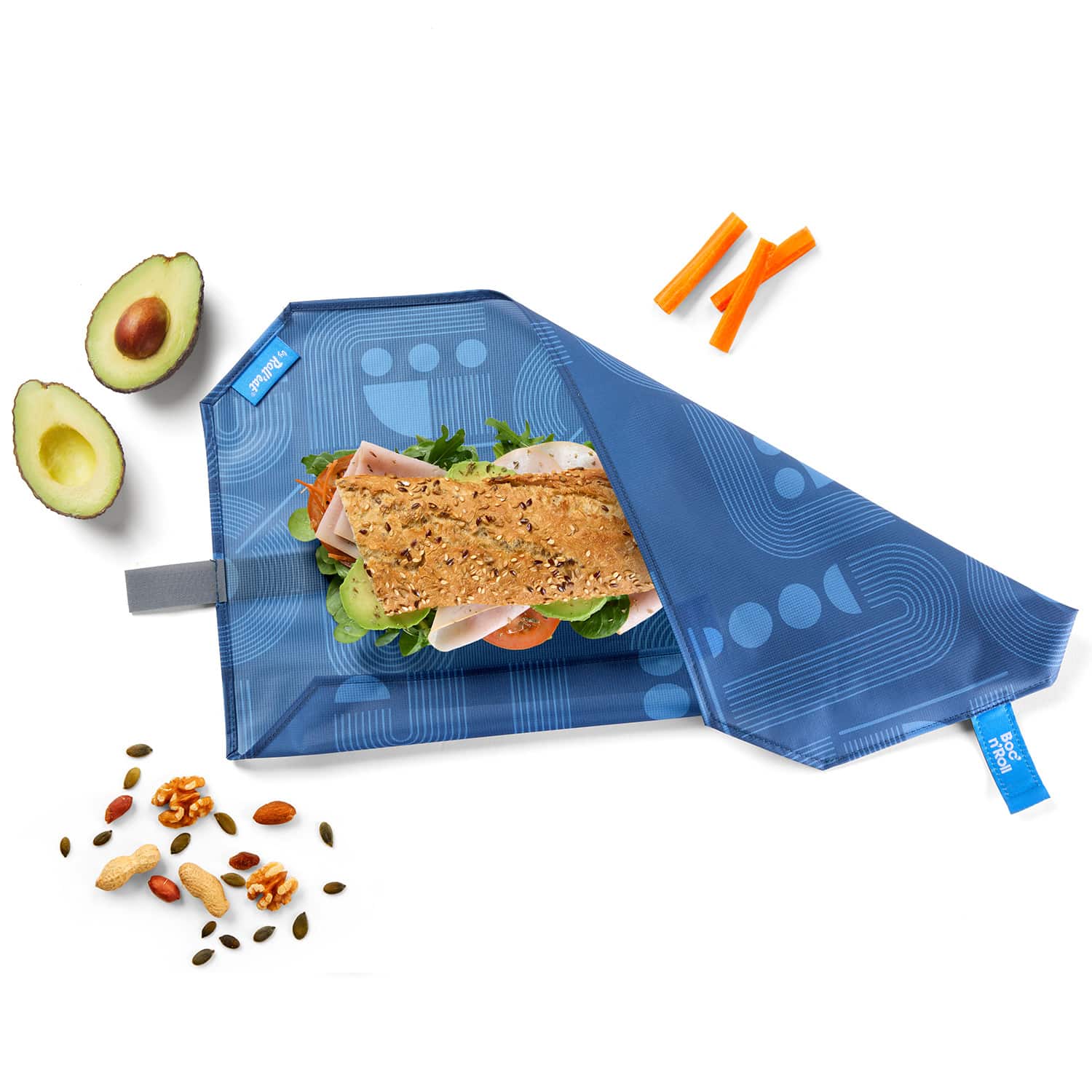 Boc’n’Roll Outdoor – Herbruikbare Lunchwrap voor Wandelen & Kamperen