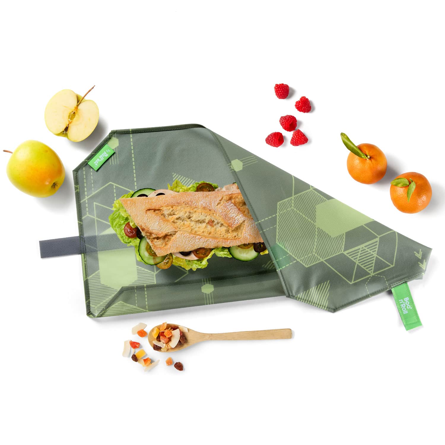 Boc’n’Roll Outdoor – Herbruikbare Lunchwrap voor Wandelen & Kamperen - Afbeelding 6