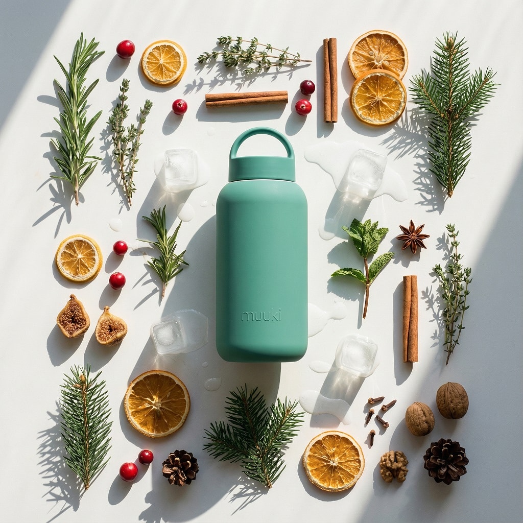 Muuki Daily Bottle 720 ml Glazen Waterfles - Afbeelding 19