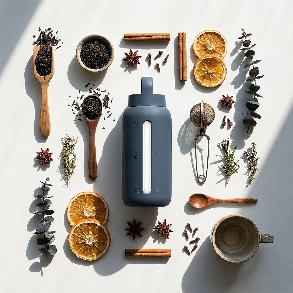Muuki Daily Bottle 720 ml Glazen Waterfles - Afbeelding 21