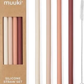 Muuki Color Straw Set losse rietjes